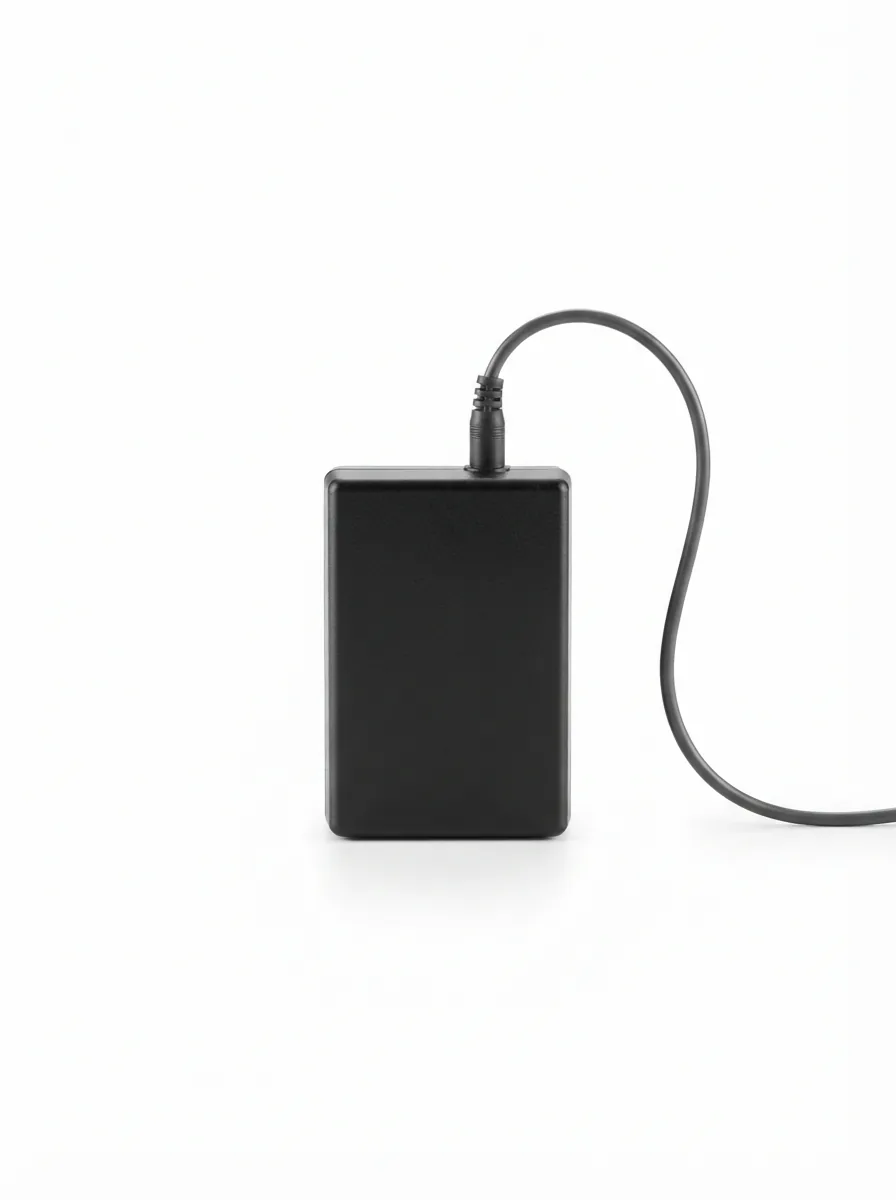The Aircast Cryo Cuff Power Supply OEM product shot against a clean white background.