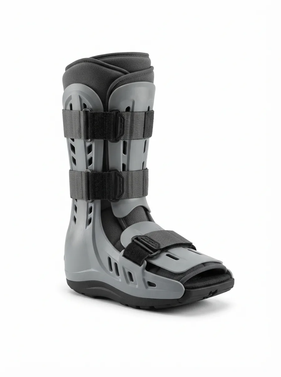 The Aircast AirSelect Short Walking Boot is shown in a three-quarter view on a white background.