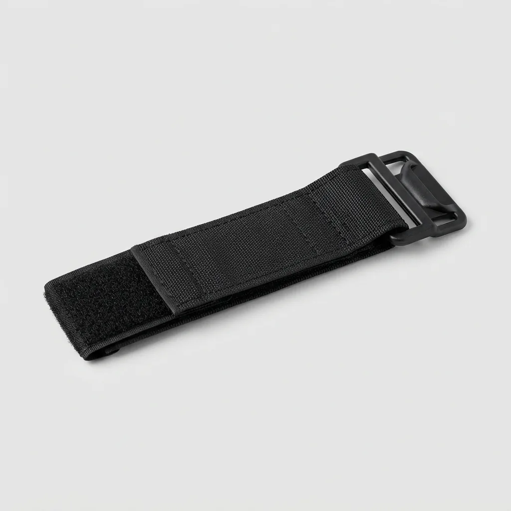 A replacement forefoot closure strap for Aircast AirSelect walking boots.