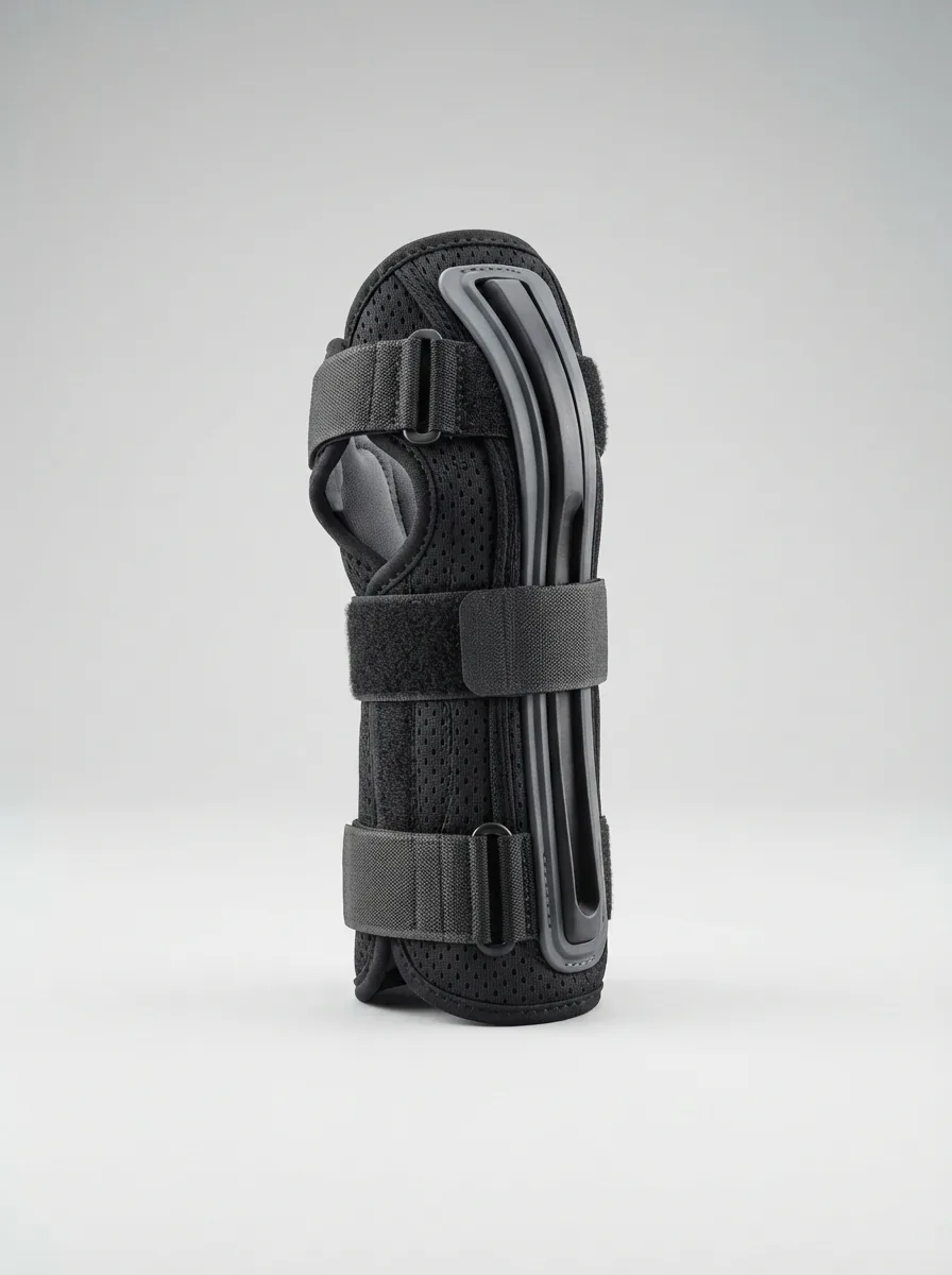 The Aircast A2 Wrist Brace displayed prominently on a clean, neutral background.