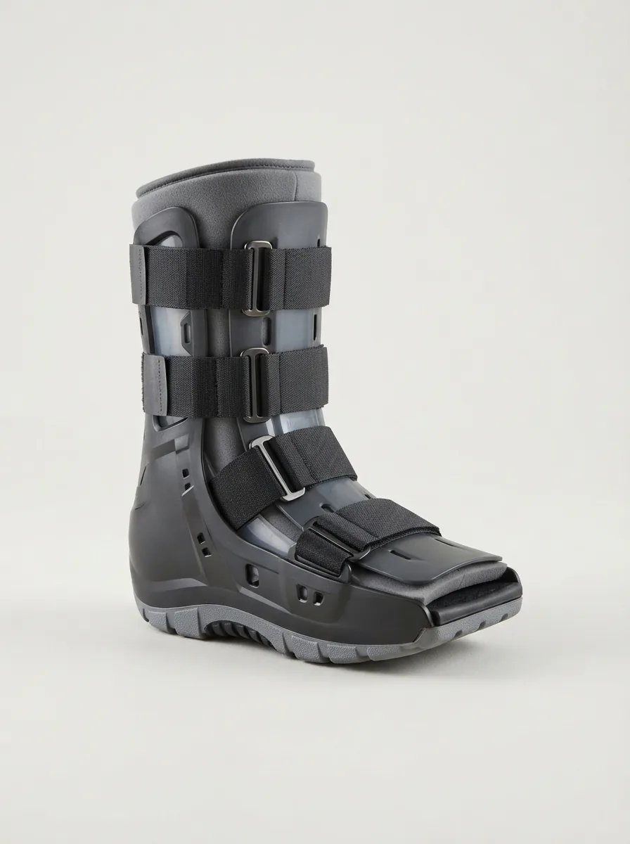Aircast AirSelect Short Walking Boot, a lightweight medical walking boot for ankle and foot support.